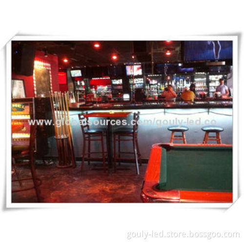 5050 LED track light with cover, waterproof, for store front glass
